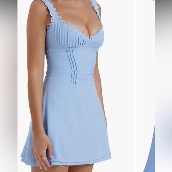 House of Cb blue mini dress - Picture 3 of 5